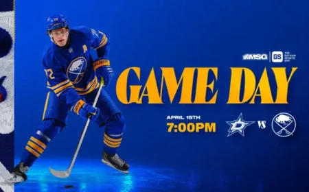 Stars Vs Sabres: Buffalo closes a season of belief before the playoffs