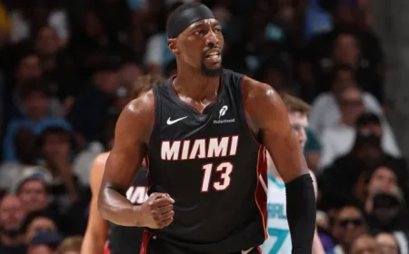 Bam Adebayo Injured by LaMelo Ball Trip in Play-In Game, Latest Updates