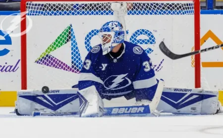 Brandon Halverson’s recall brings a familiar face back into Tampa Bay’s crease