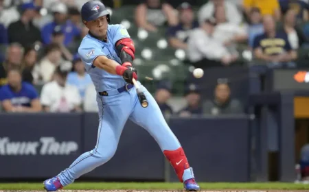 Toronto Blue Jays Vs Milwaukee Brewers Match Player Stats: Vladimir Guerrero Jr. Delivers in Extra-Inning Comeback