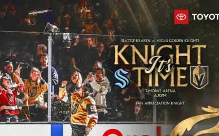 Kraken Vs Golden Knights: Vegas Can Clinch the Pacific as Seattle Arrives for the Finale