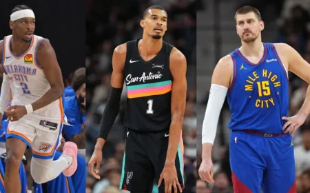 NBA MVP Debate: Gilgeous-Alexander, Wembanyama, and Jokić Compete for Top Honors
