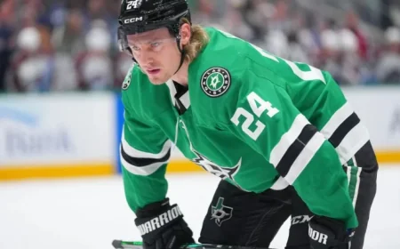 Stars’ Hintz Out for Playoffs Start; Heiskanen Set to Return