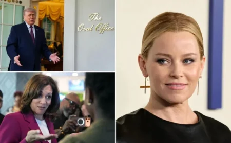 Elizabeth Banks Criticizes White Women Supporting Trump Over Kamala Harris