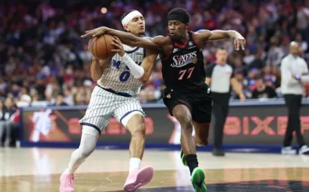 Sixers Triumph in Play-In Battle Against Magic to Secure Playoff Spot