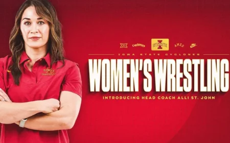 Alli St. John Appointed as ISU Women’s Wrestling Head Coach