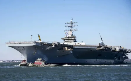 Uss Dwight D Eisenhower Fire Injures Three Sailors at Norfolk Naval Shipyard