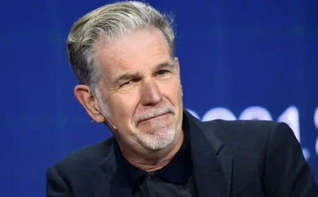 Reed Hastings Leaves Netflix Board, Ending an Era With a Personal Pivot