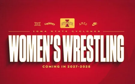 Iowa State Launches Women’s Wrestling as 18th Varsity Program