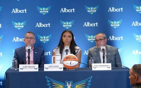 Wings PR Blocks Azzi Fudd Question on Paige Bueckers Relationship