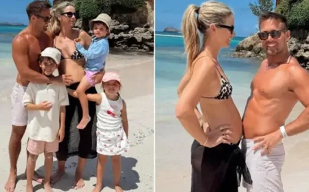 Vogue Williams announces surprise pregnancy with Spencer Matthews