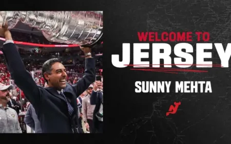 Sunny Mehta Returns Home as Devils Turn a Familiar Face Into a Future Bet
