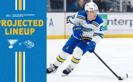 Blues Vs Mammoth: Projected Lineup, Key Returns, and Final Night Stakes in Utah