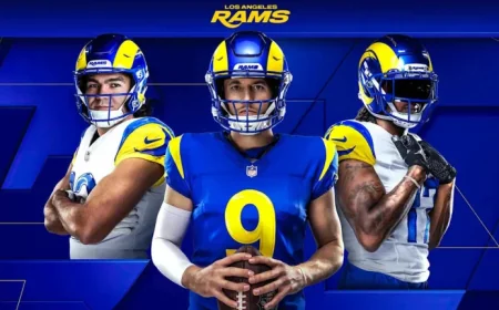 Rams Unveil New Uniforms, Rebrand Ahead of 2026 Season
