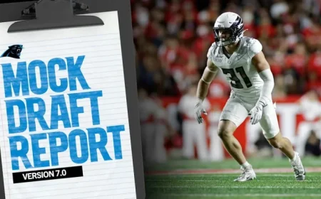 Carolina Panthers 2026 Mock Draft Analysis Version 7.0