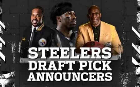 Stallworth and Porters to Reveal Steelers Draft Selections