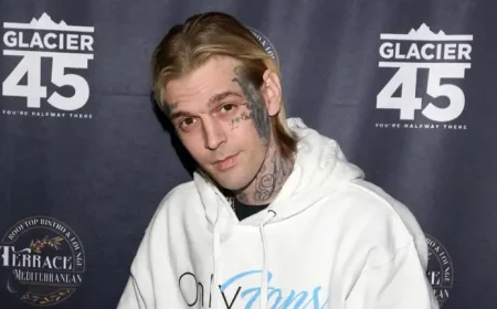 Aaron Carter Mom Launches GoFundMe for Hollywood Walk of Fame Star