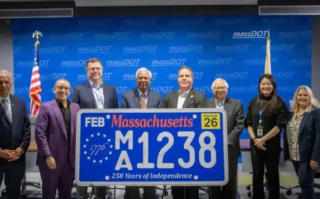 Massachusetts Registry Of Motor Vehicles low-number plate lottery closes Friday as 250th anniversary demand surges