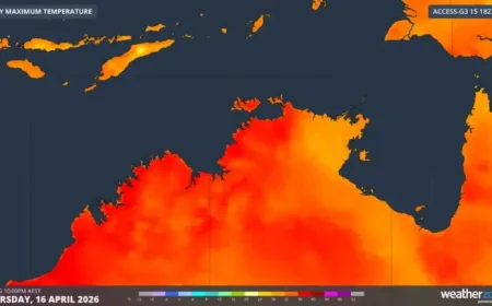 Darwin heading for hottest day of the year: the forecast that exposes a late-wet-season paradox