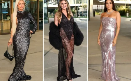 Paris Hilton, Heidi Klum, Eva Longoria Shine at LACMA Geffen Galleries Gala