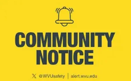 West Virginia University Issues Community Notice After Alleged Armed Robbery Attempt and Swift Arrest