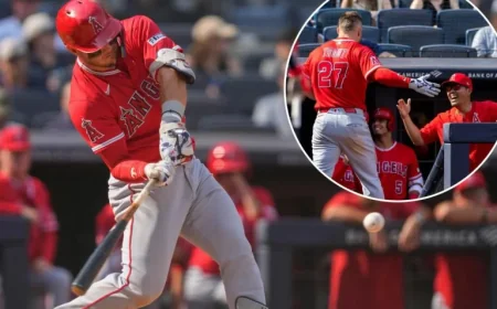 Mike Trout Sets Yankee Stadium Record with Five Home Runs