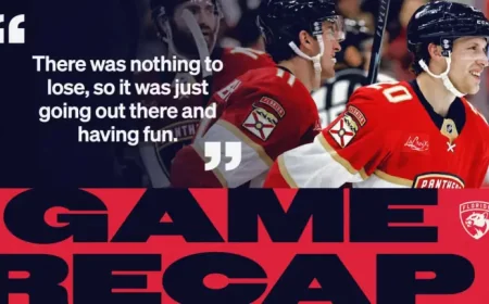 Panthers Game exposes Red Wings collapse as Florida closes with a statement win