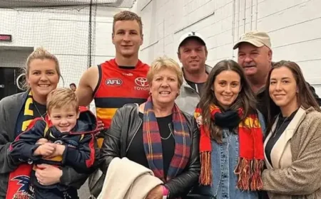 Dawson Afl: Adelaide asks for privacy after family tragedy