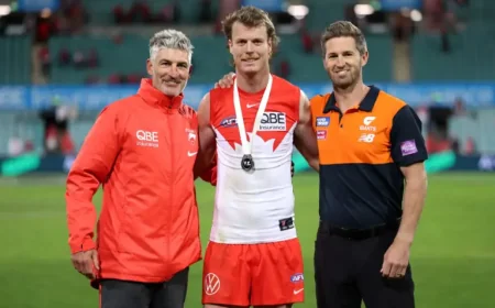 Nick Blakey wins first Kirk-Ward Medal as the Sydney Derby turns a new page