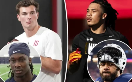 Rams Select WR First; Chargers Strengthen OL in 2026 NFL Mock Draft