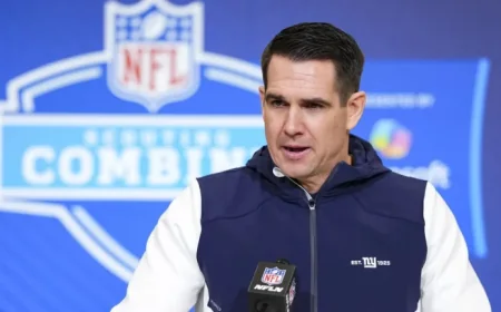 Joe Schoen: Teams Inquire About No. 5 Trade, Giants Hold Until on the Clock