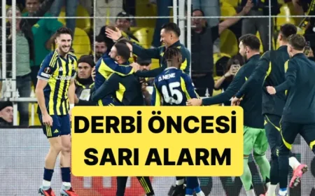 Fenerbahçe – Rizespor and 7 players on warning as derby pressure rises