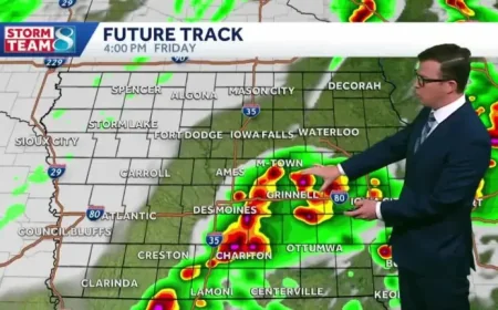 Kcrg Warns of Strong to Severe Storms This Afternoon Before a Quiet Stretch