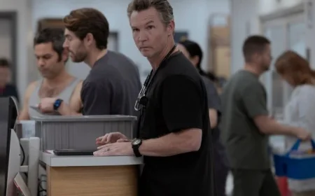 Shawn Hatosy Discusses Pitt Star Season 2 Finale