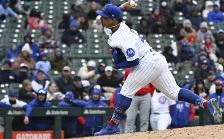 Cubs Sideline Daniel Palencia Due to Oblique Strain Injury