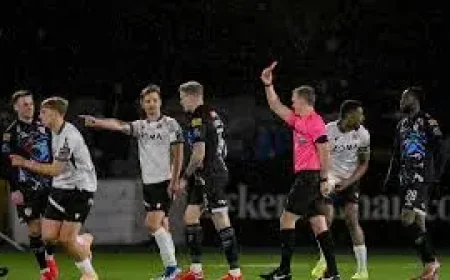 Shelbourne Vs Derry City and the Quiet Weight of a League Night