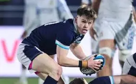 Edinburgh Rugby hand debut to son of Scotland international against Zebre
