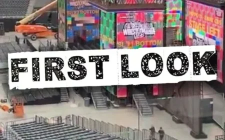 WrestleMania 42 Stage Unveiled at Allegiant Stadium
