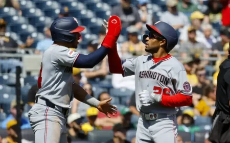 Giants Vs Nationals: Washington Returns Home One Game Under .500 With 3-Game Test