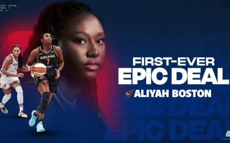 Aliyah Boston Inks Historic EPIC Deal with Indiana Fever in WNBA First