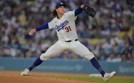 Rockies Vs Dodgers: 5 numbers that define Tyler Glasnow’s Coors Field debut