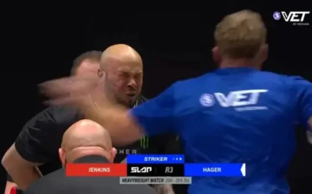 Jake Hager scores knockout debut at Power Slap 19