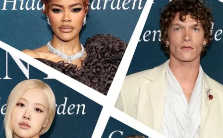 Celebrity Fashion Highlights from the Tiffany & Co. Blue Book Gala