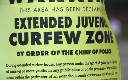 Dc Curfew Zones Set in 4 Neighborhoods as Weekend Crackdown Starts