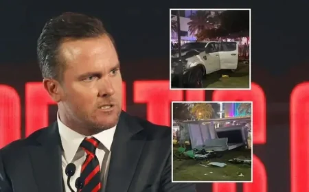 Andrew Welsh at centre of chaotic Gold Coast citizen’s arrest before Suns clash