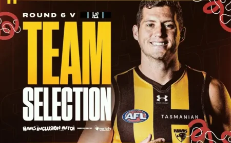 Will Mccabe Headlines Two Hawks Inclusions as 20-Year-Old Prepares for AFL Debut