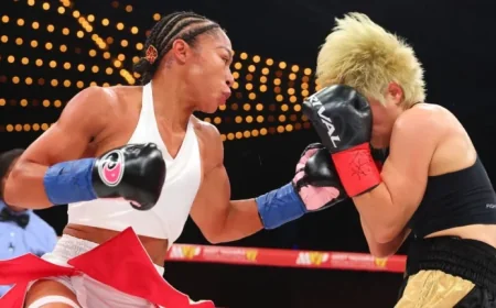 Baumgardner Defends Unified Title; Green Injured in Shock Defeat