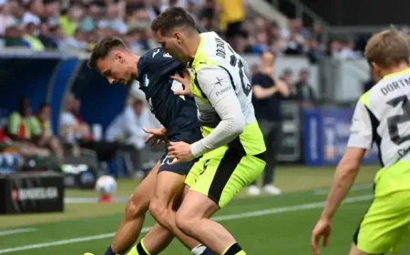 Dortmund’s 1-0 blow at Hoffenheim exposes a fragile endgame