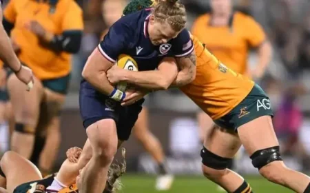 Womens Rugby: 33-12 loss, 3-hour storm delay and the Wallaroos’ discipline warning