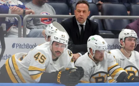 Bruins Coach Marco Sturm Delivers Clear Message to Sabres